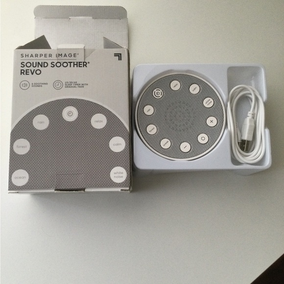 Sharper image soun soother revo 6 sounds & sleep timer - Picture 3 of 3